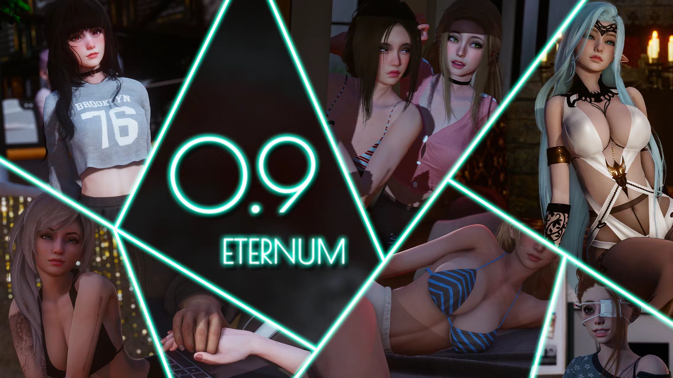 【神作SLG/动态无码/官中】 永恒世界/Eternum V0.9.5 官中版 + 中文分色攻略 + 内置被动攻略mod 永批集合！！！PC+安卓直装/28G-绅士游戏