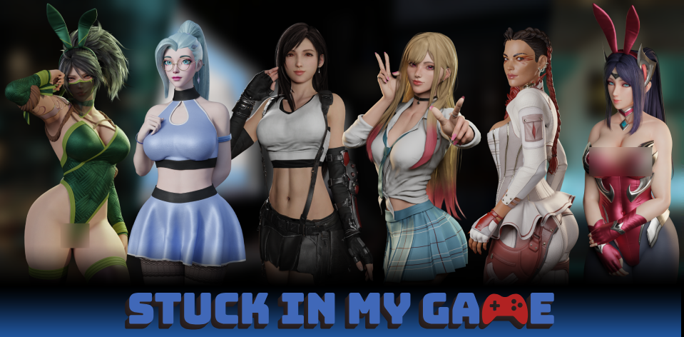 【更新/同人SLG/动态】困在我的游戏里/Stuck in My Game V0.8.0 汉化版 PC+安卓直装/1.0G-绅士游戏