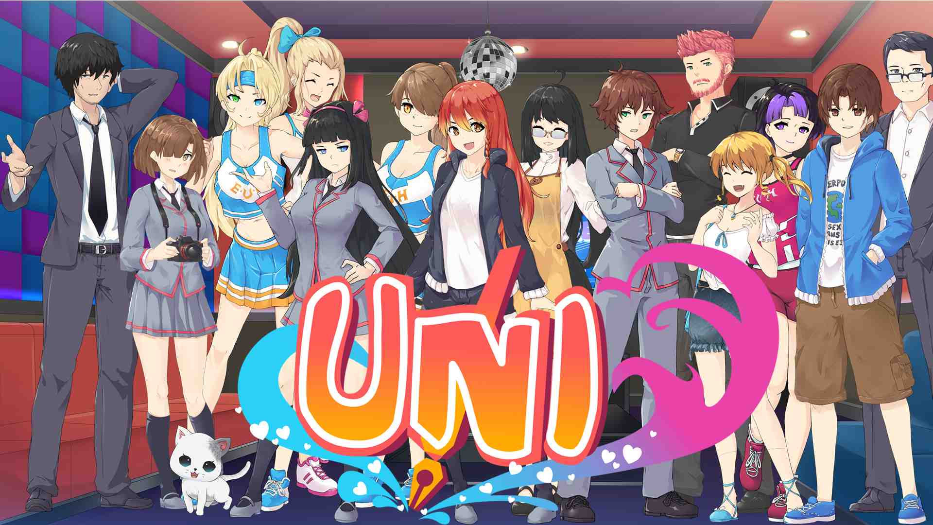 【更新/动态SLG/高自由度】大学生活/Uni V0.63.126C 汉化版 PC+安卓直装/4.8G-绅士游戏