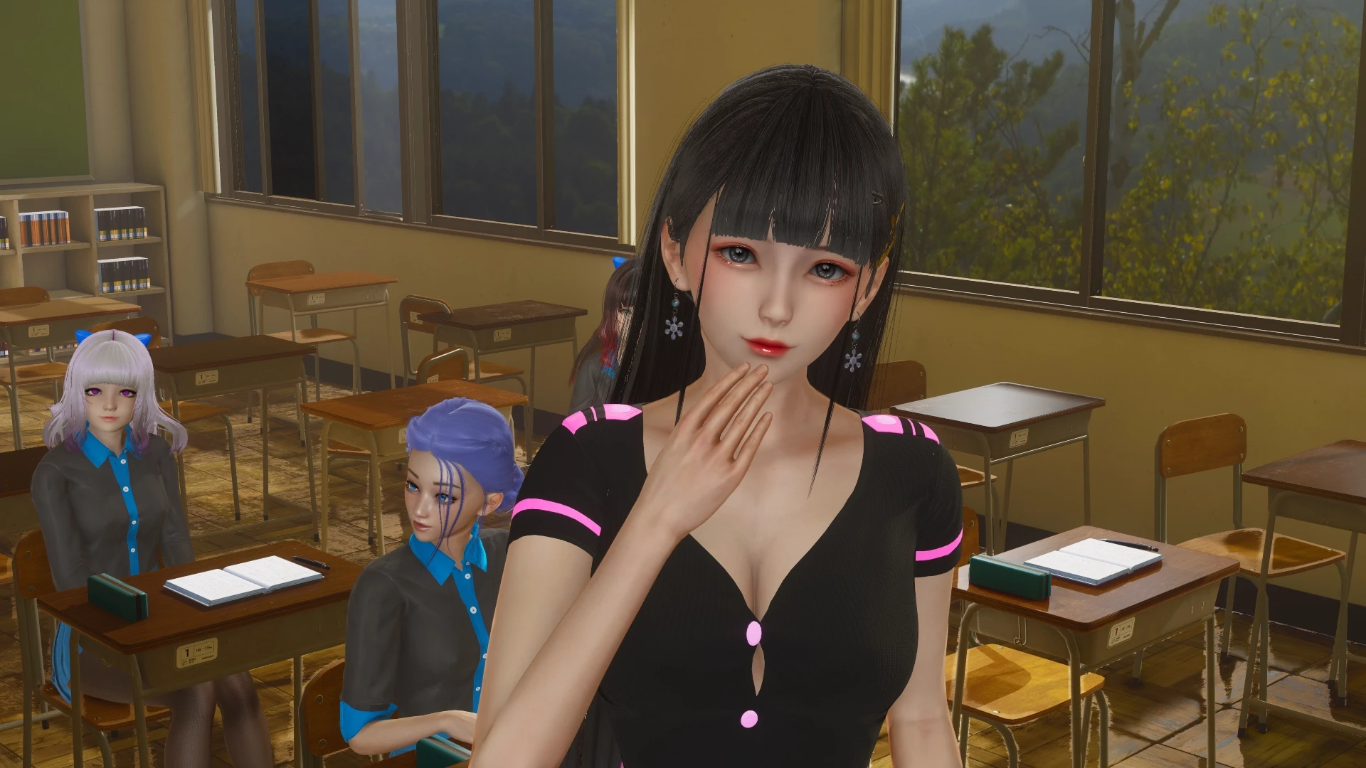 【首发抢先/亚洲风SLG/动态】那位新老师/That New Teacher V0.9.0 首发抢先版 + 全画廊 PC+安卓直装/6.7G-绅士游戏